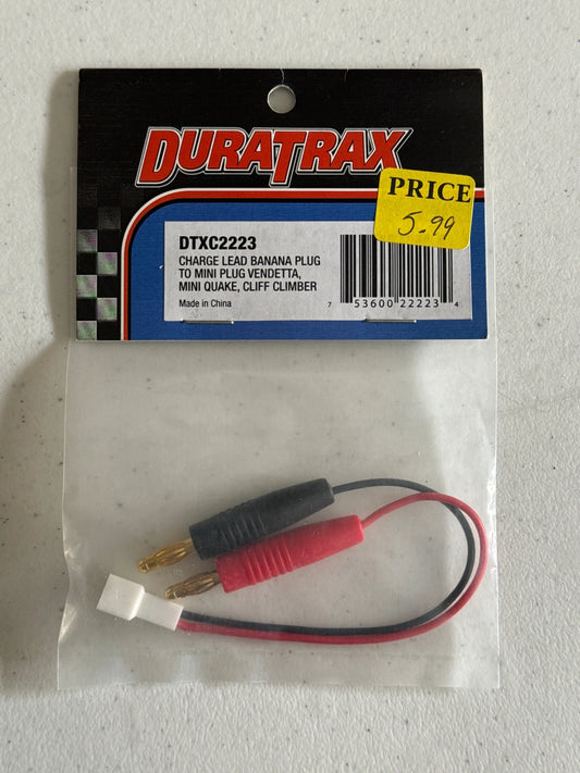 DTXC2223 Banana plug to mini plug - DiecastModeler.com