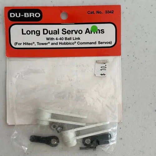 Dubro Dual Servo Arms - DiecastModeler.com