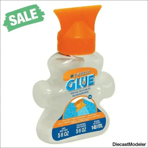 Masterpieces Puzzle Piece Shaped Glue Bottle w/Easy to Use Applicator 5-Ounce - DiecastModeler.com