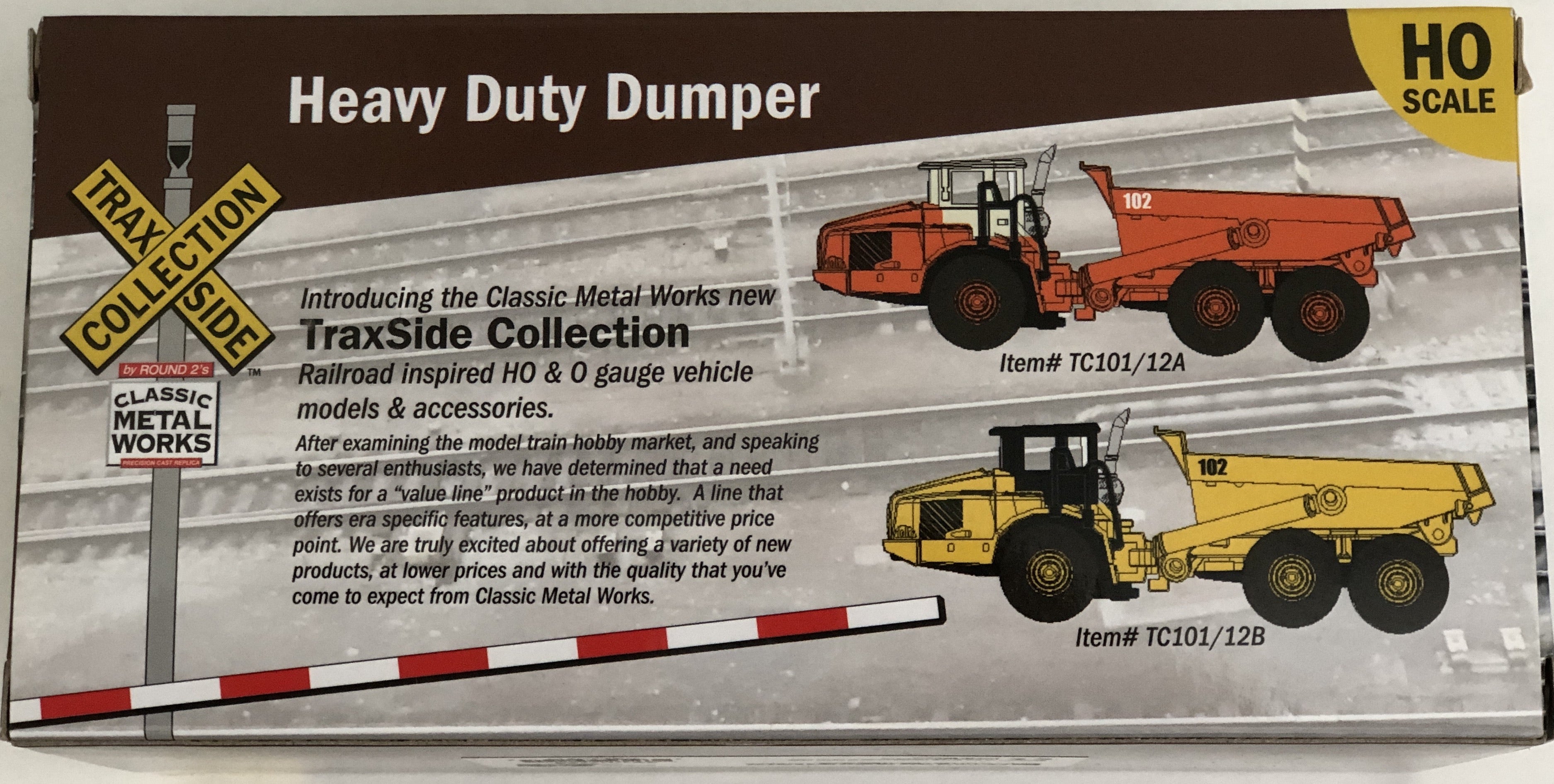  CMW Heavy Duty Dumper (HO) Scale Model