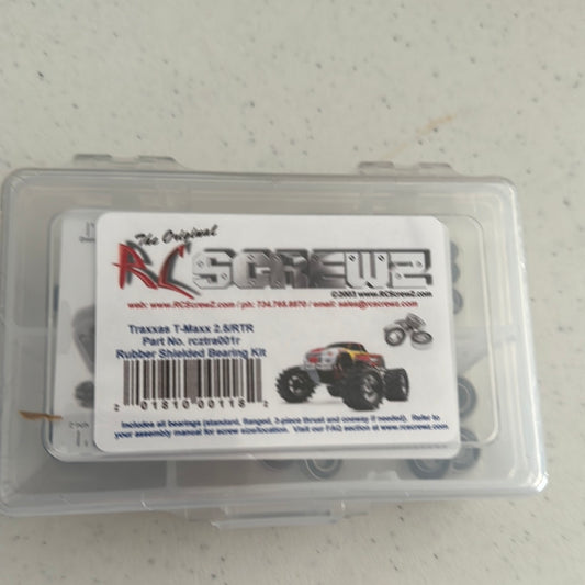 RCScrewZ - Traxxas T-Maxx 2.5/RTR Rubber Shielded Bearing Kit