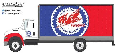 GL - 1-64 HD Trucks 16 - 2013 International® Durastar Box Truck Pure Oil Co. Firebird Racing Gasoline - DiecastModeler.com