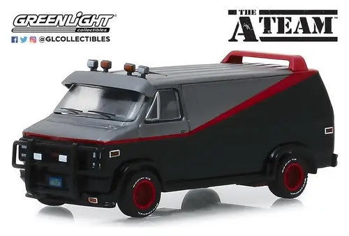 GL - Hollywood 19 - The A-Team - 1983 GMC Vandura 1:64 scale - DiecastModeler.com