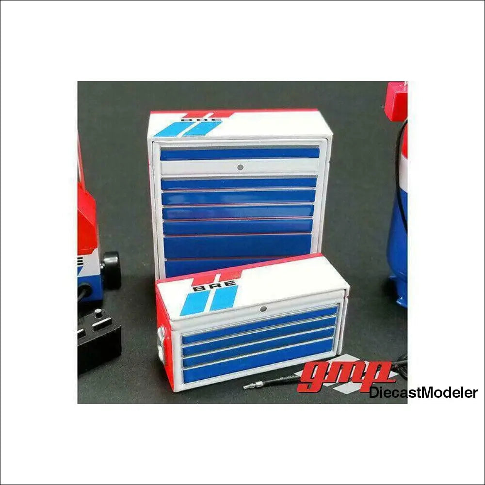 GMP - Shop Tool Set #1 - Brock Racing Enterprises (BRE) (6 pc. set, 1:18 Scale) 1:18-DiecastModeler