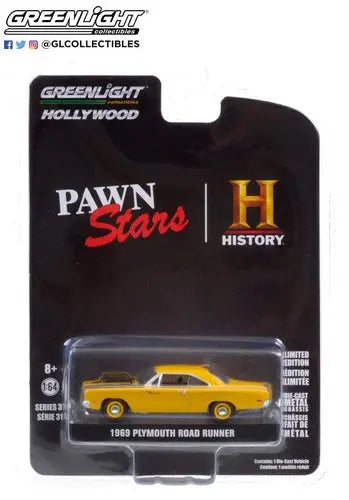 Greenlight - 1969 Plymouth Road Runner - Pawn Stars (2009-Current, TV Series) - DiecastModeler.com