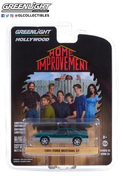 Greenlight - 1991 Ford Mustang GT - Home Improvement (1991-99, TV Series) - DiecastModeler.com