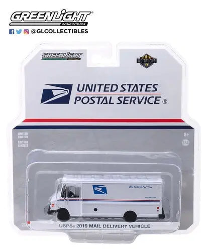 Greenlight - 1:64 HD Trucks 17 - 2019 Mail Delivery Vehicle - USPS - DiecastModeler.com