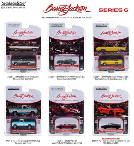 Greenlight - 1:64 Scale Barrett-Jackson Series 6 (CASE) - DiecastModeler.com