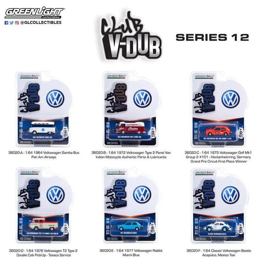 Greenlight - 1:64 Scale Club Vee-Dub Series 12 (CASE) - DiecastModeler.com