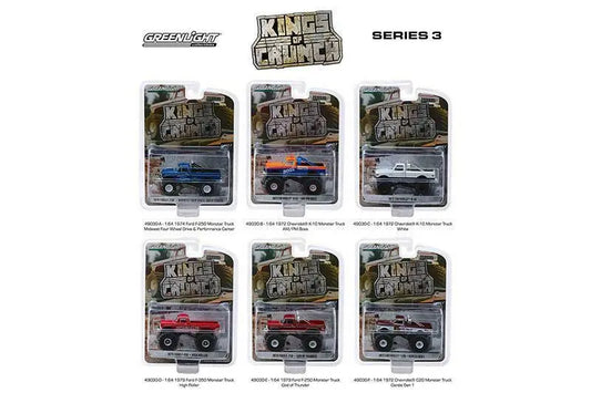 Greenlight - 1:64 Scale Kings of Crunch - Series 3 (CASE) - DiecastModeler.com