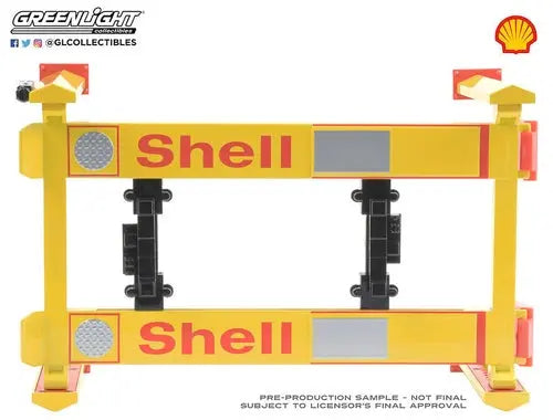 Greenlight - Four Post Lift - Shell Oil - 1:18 scale - DiecastModeler.com