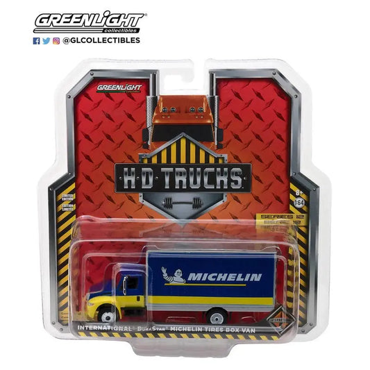 Greenlight - HD Trucks Series 12 -2013 Durastar Box Van Michelin Tires - DiecastModeler.com