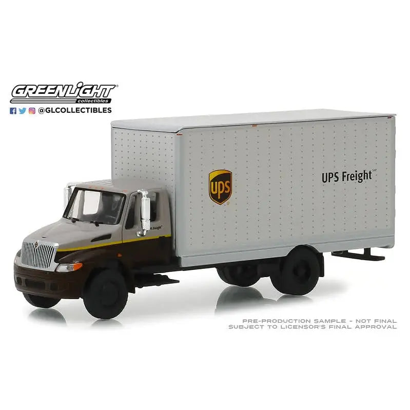 Greenlight - HDTrucks Limited Edition 1:64 Scale. UPS box Van - DiecastModeler.com