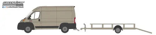 Greenlight - Hitch & Tow Series 21 | 2019 Ram Promaster 2500 Cargo High Roof and - DiecastModeler.com