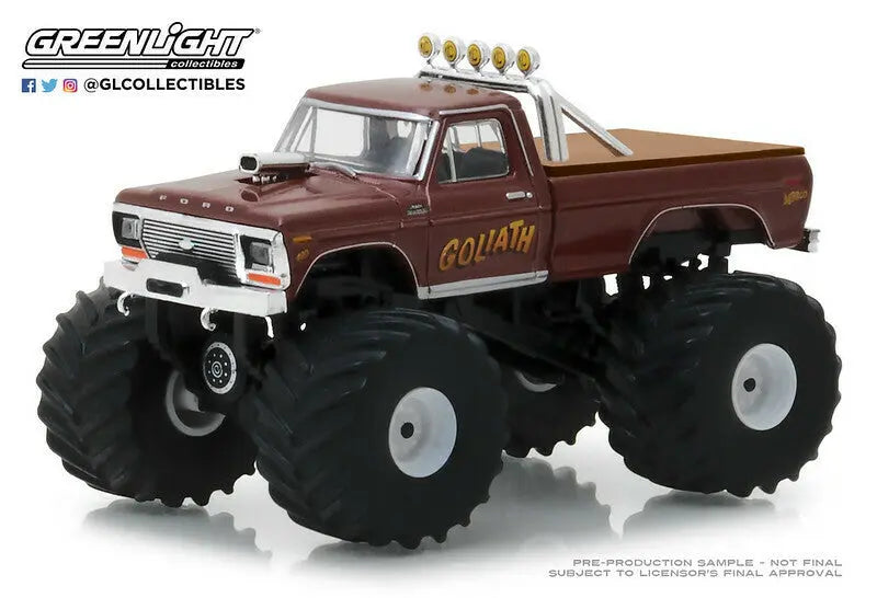 Greenlight - Kings of Crunch Series 2 - 1-64 Kings of Crunch 2 - 1979 Ford F-250 - DiecastModeler.com