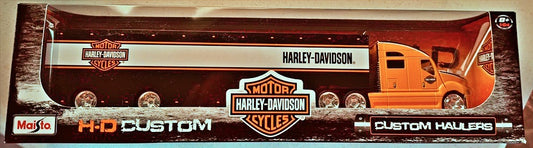 Harley Davidson Custom Hauler Semi Rig H-D Custom 1/64 Scale