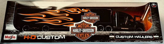 Harley Davidson Custom Hauler Semi Rig2 H-D Custom 1/64 Scale