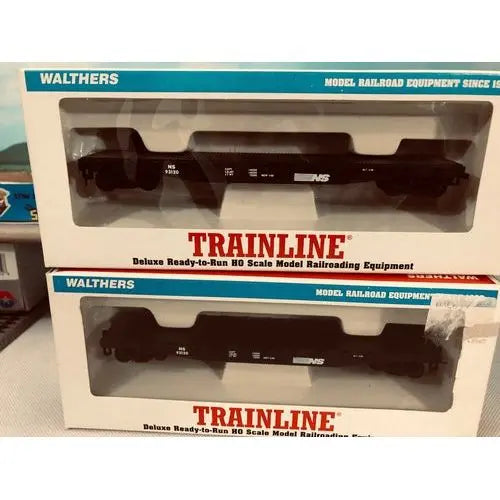 HO Scale flat Car Bundle - USED - DiecastModeler.com