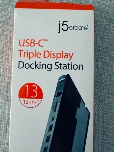 J5Create USB C Triple Display Docking Station - Used - DiecastModeler.com