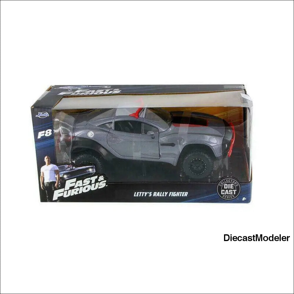  Jada Toys Fast & Furious - Letty's Rally Fighter (Gray w/Red)