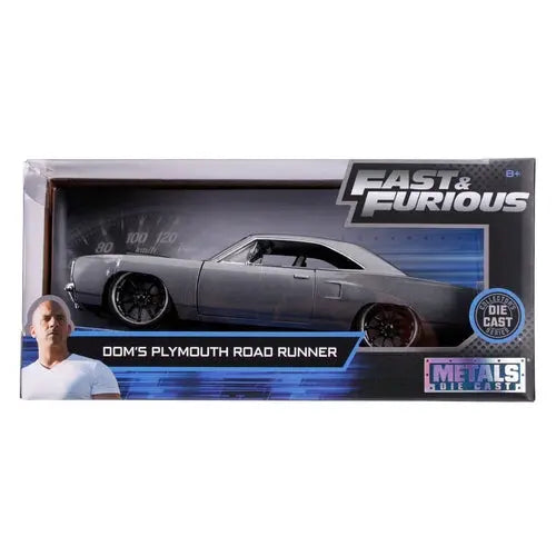 Jada Toys Fast & Furious - Dom's Plymouth Road Runner Hardtop - 1:24 scale - DiecastModeler.com