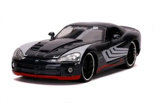 Jada Toys - Hollywood Rides | Marvel Spider-Man 2008 Dodge Viper with Venom figure 1:24 - DiecastModeler.com