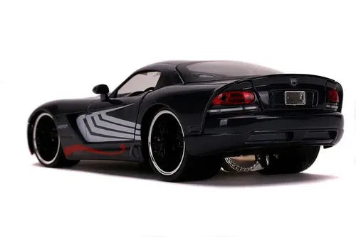 Jada Toys - Hollywood Rides | Marvel Spider-Man 2008 Dodge Viper with Venom figure 1:24 - DiecastModeler.com