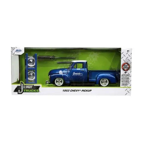 Jada Toys Just Trucks - 1953 Chevrolet 3100 Pickup ’Josie’s Auto Repair’ - DiecastModeler.com