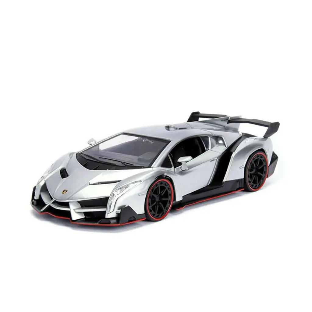 Jada Toys - Metals Die Cast Hyper-Spec Lamborghini Veneno Hardtop -2017 1:32 - DiecastModeler.com