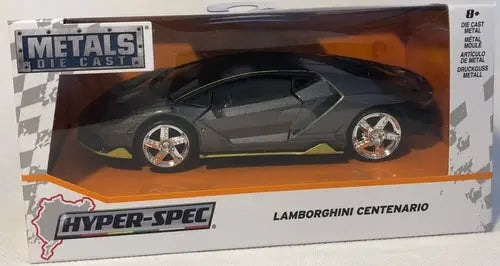 Jada Toys - Metals Hyper-Spec 2017 Lamborghini Centenario Hardtop 1:32 - DiecastModeler.com