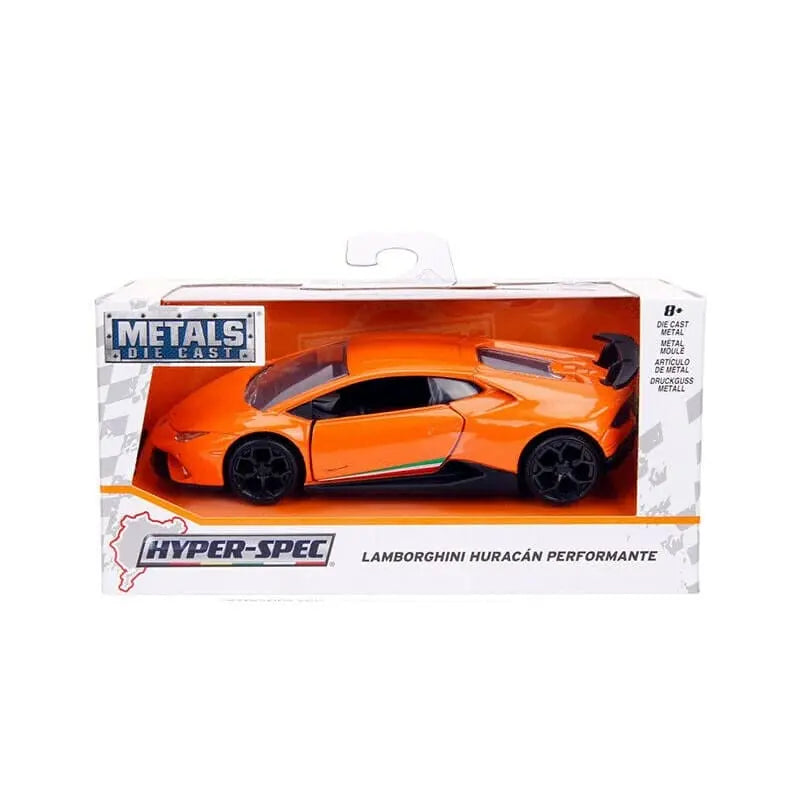 Jada Toys - Metals Hyper-Spec 2017 Lamborghini Huracán Performante Hardtop 1:32 - DiecastModeler.com