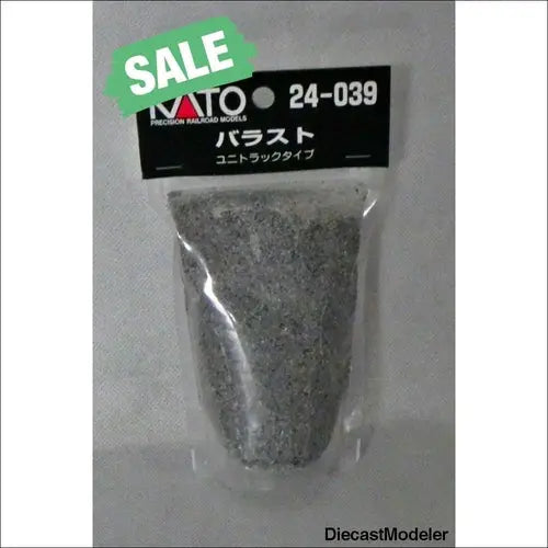 KATO 24-039 N Unitrack Ballast 200gr - Gray - DiecastModeler.com