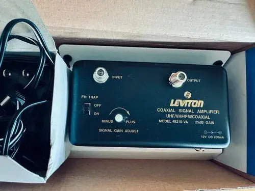 Leviton Coaxial Signal Amplifier - DiecastModeler.com