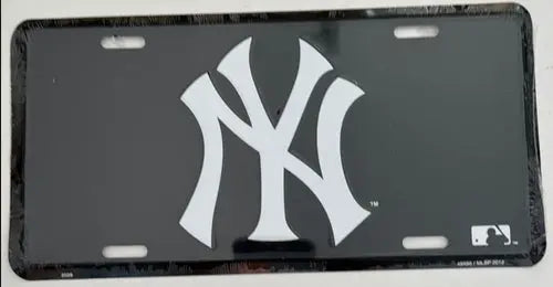 License Plate: New York Sign - DiecastModeler.com