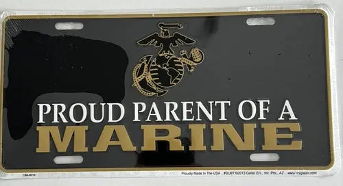 License Plate: PP of a Marine - License Sign - DiecastModeler.com