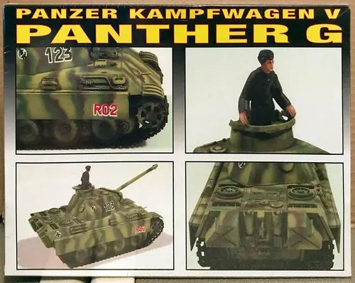 Lindberg German Panther G Tank 1:72 Scale Model Kit - DiecastModeler.com