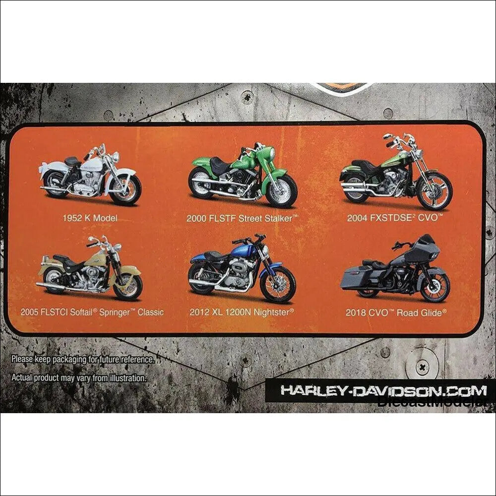  Maisto - Harley-Davidson Motorcycles Series 37-1/18 scale 2005 FLSTCI