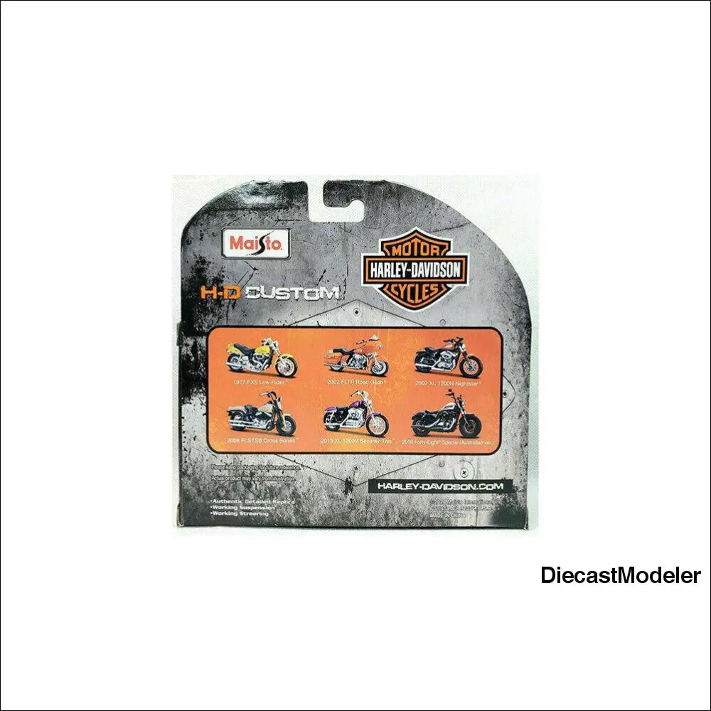 Maisto- Harley-Davidson Motorcycles Series 38-1/18 scale die-cast model 48SPCL-DiecastModeler