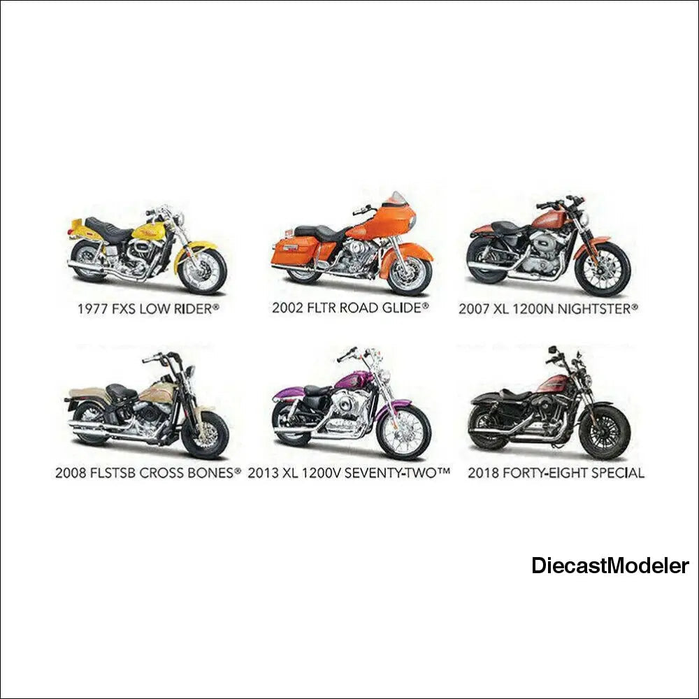 Maisto- Harley-Davidson Motorcycles Series 38-1/18 scale die-cast model XL1200V-DiecastModeler
