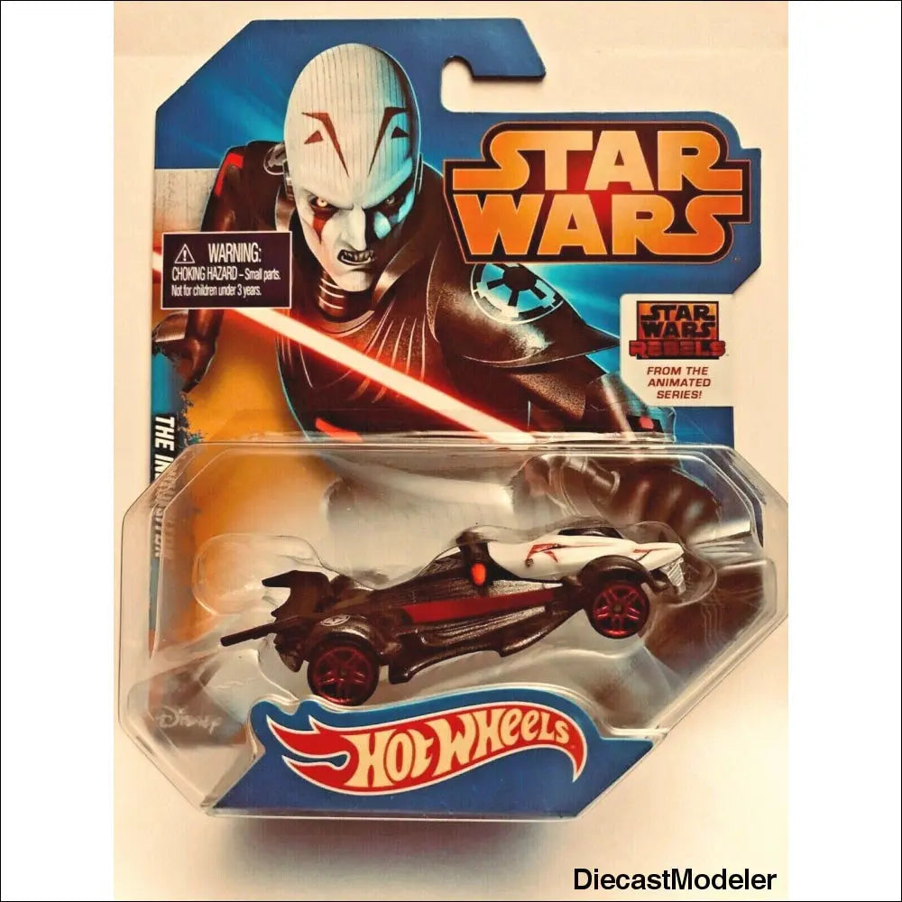 Mattel - Hot Wheels - Star Wars - The Inquisitor - diecast car-DiecastModeler