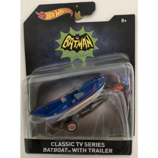 Mattel Hot Wheels - Batman Premium 1:50 scale diecast model. TV Series Batboat - DiecastModeler.com