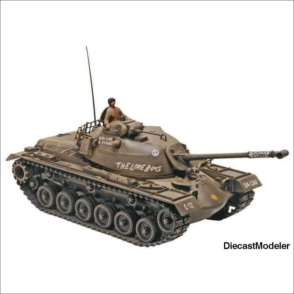 Monogram M48A2 Patton Tank - Plastic Model Kit-DiecastModeler