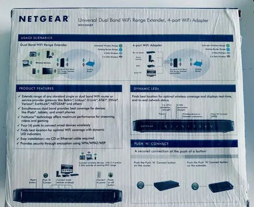 Netgear Universal Dual Band WiFi Range Extender - DiecastModeler.com