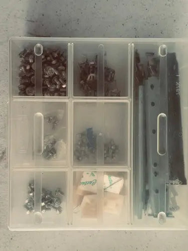 Organizer storage boxes with PC accessories - DiecastModeler.com