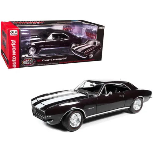 1:18 1967 Chevrolet Camaro Z/28 RS (MCACN) – AMM1297/PLUM - DiecastModeler.com