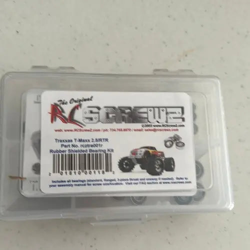 RCScrewZ - Traxxas T-Maxx 2.5/RTR Rubber Shielded Bearing Kit - DiecastModeler.com