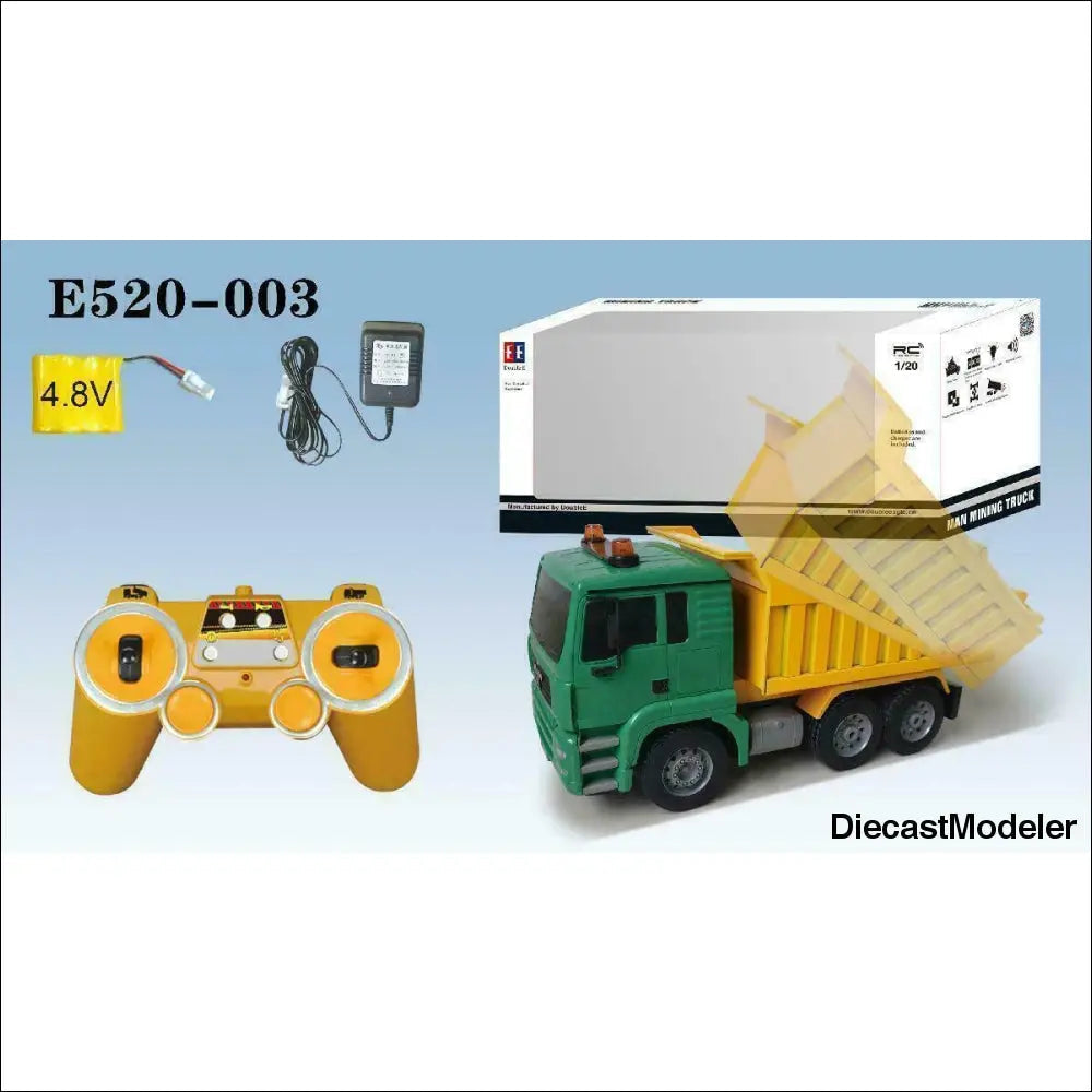 Remote Control Dump Truck-DiecastModeler