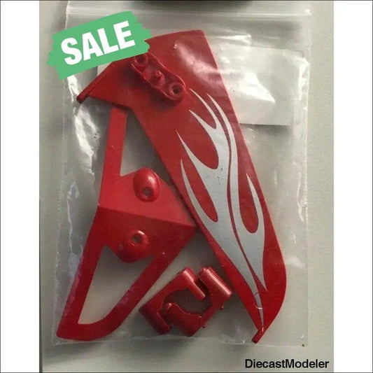 Syma S031-09 Tail Decoration (Red) RC Helicopter - DiecastModeler.com