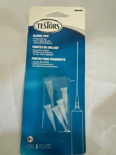 TESTORS 8805 Disposible Gluing Tips (5) Count 8805MT - DiecastModeler.com