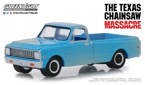 The Texas Chainsaw Massacre 1971 Chevrolet® C-10 Pickup Truck 1:64 - DiecastModeler.com